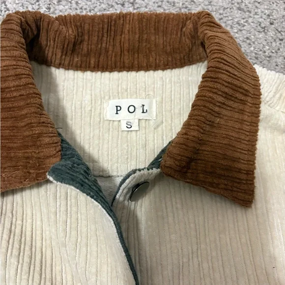 POL Multicolor Corduroy Jean Jacket - Picture 4 of 5